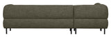 Lloyd Sofa w. chaise longue, venstre vendt, grønn melange