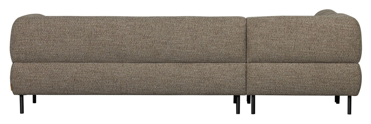 Lloyd Sofa w. Chaise Longue, venstre, mørkebrun melange