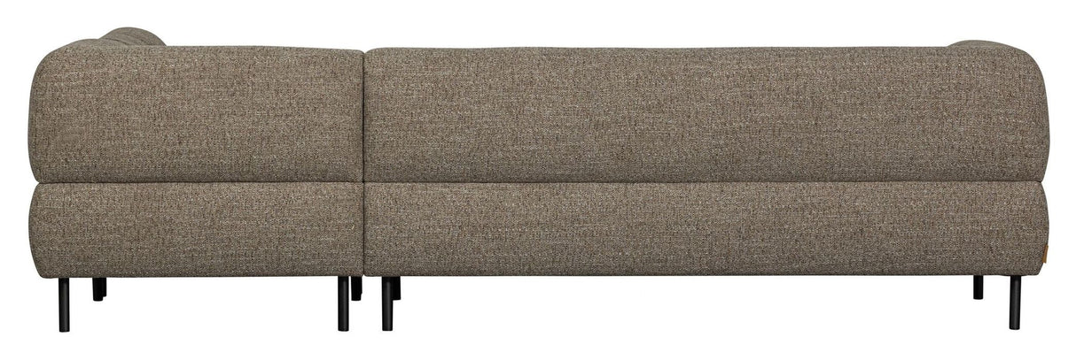 Lloyd sofa m. sjeselong, Høyre, Mørkebrun Melange 