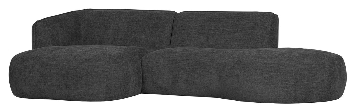 Polly sofa w. chaise longue, venstre, grå