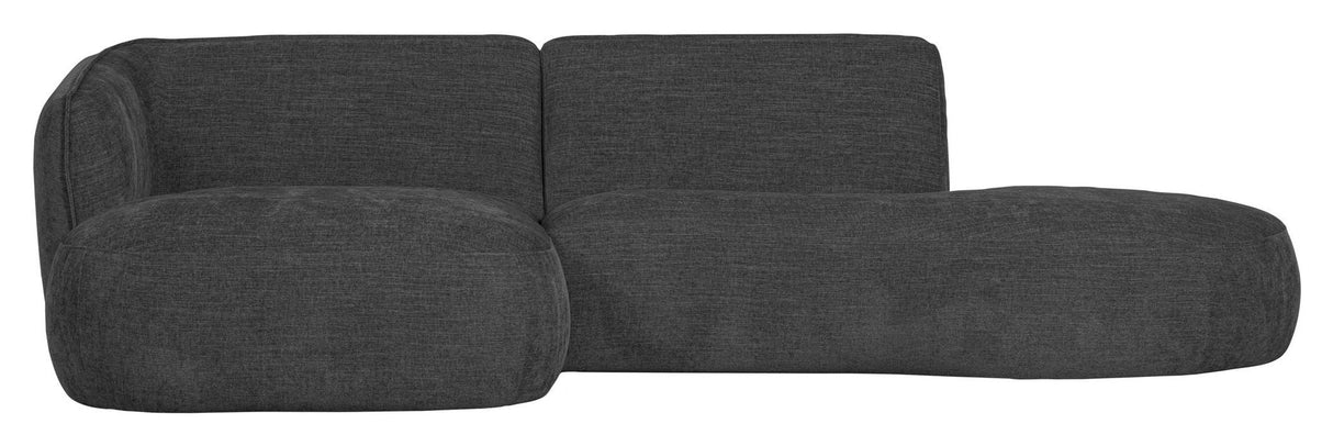 Polly sofa w. chaise longue, venstre, grå