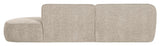 Polly Sofa m. sjeselong, Venstre, Sand 