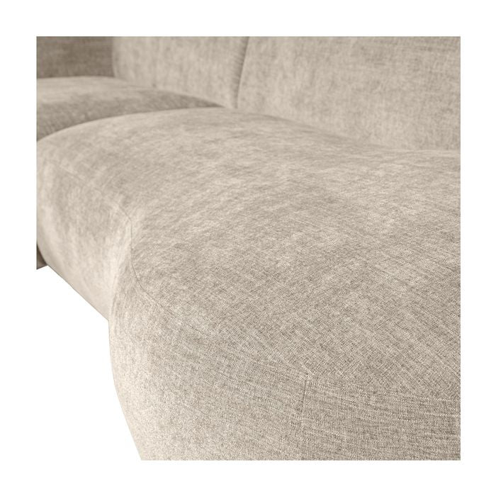 Polly Sofa m. sjeselong, Venstre, Sand 