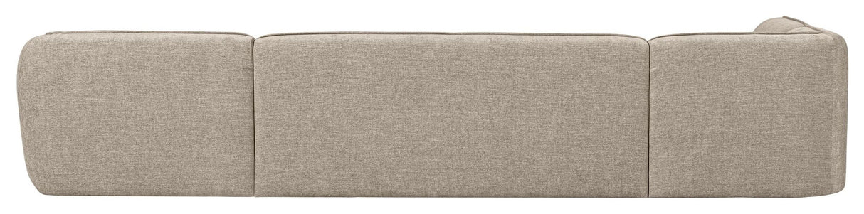 Polly U-sofa, Venstrevendt, Sand 