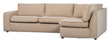 Freek Corner Sofa Right, Beige