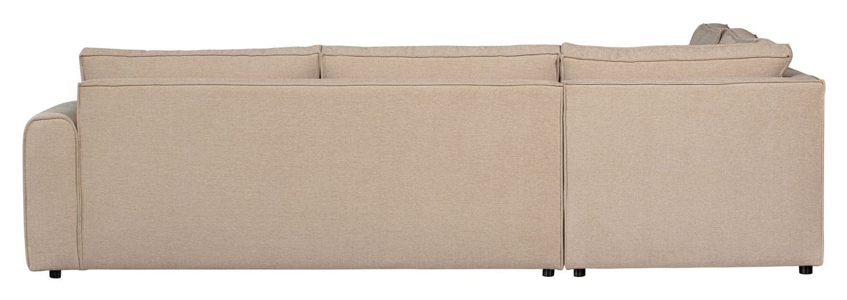 Freek hjørnesofa venstre, beige 