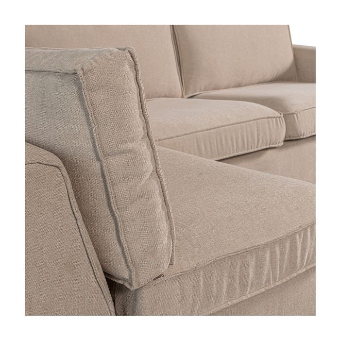 Freek hjørnesofa venstre, beige 