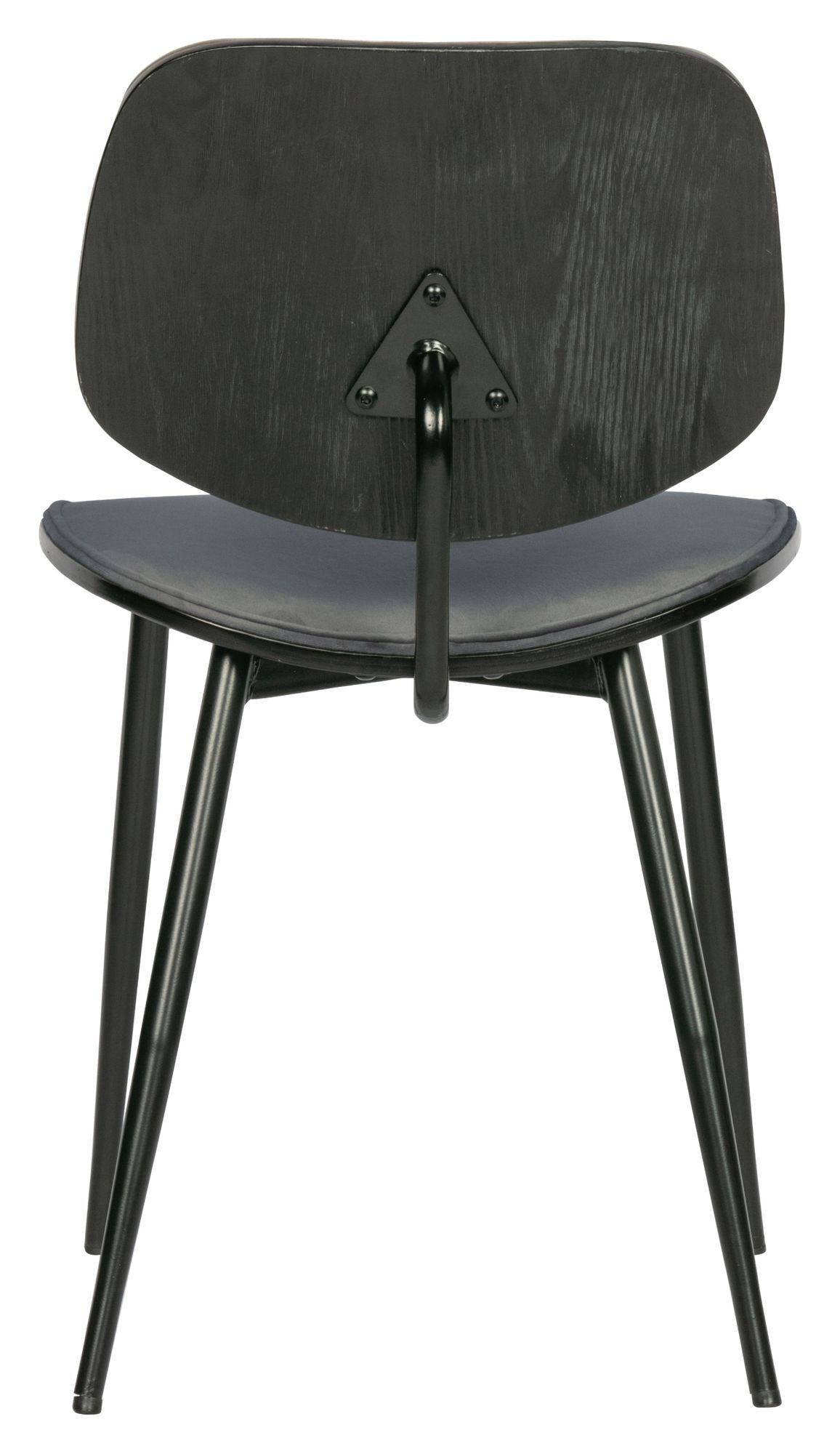 Woood Jackie Dining Chair - grå fløyel