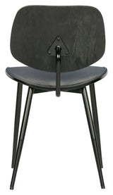 Woood Jackie Dining Chair - grå fløyel