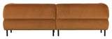 Lloyd 4-pers. Sofa, Mat kanel Velour