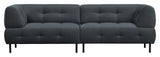 Lloyd 4-pers. Sofa, Mat Cloud Velour