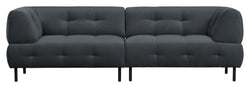 Lloyd 4-pers. Sofa, Mat Cloud Velour