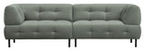 Lloyd 4-pers. Sofa, matte vannplante velour