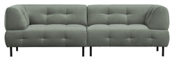 Lloyd 4-pers. Sofa, matte vannplante velour