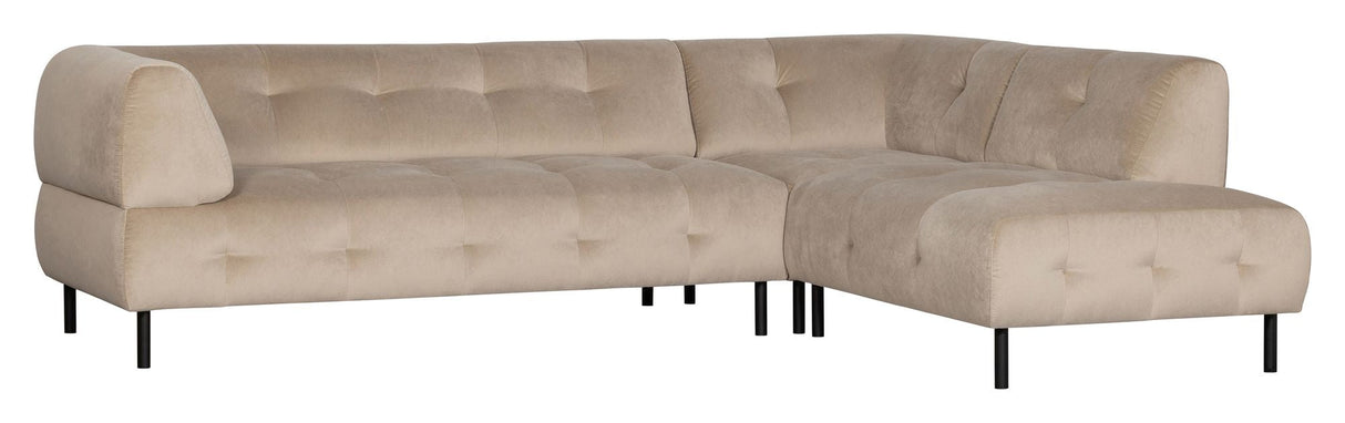 Lloyd Sofa w. Sjesel lang, høyre vender - beige