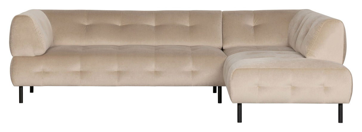 Lloyd Sofa w. Sjesel lang, høyre vender - beige