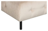 Lloyd Sofa w. Sjesel lang, høyre vender - beige