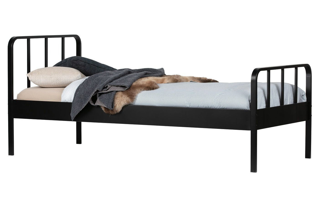 Woood Mees Bed Frame - Svart, 90x200