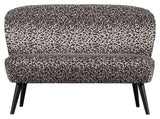 Megan 2-pers. Sofa w. Panther Print