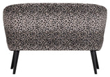 Megan 2-pers. Sofa w. Panther Print