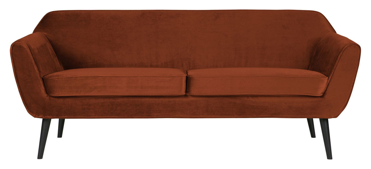 Woood Rocco 2 -seters sofa - Rust Velour