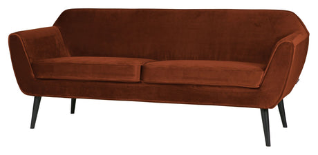 Woood Rocco 2 -seters sofa - Rust Velour