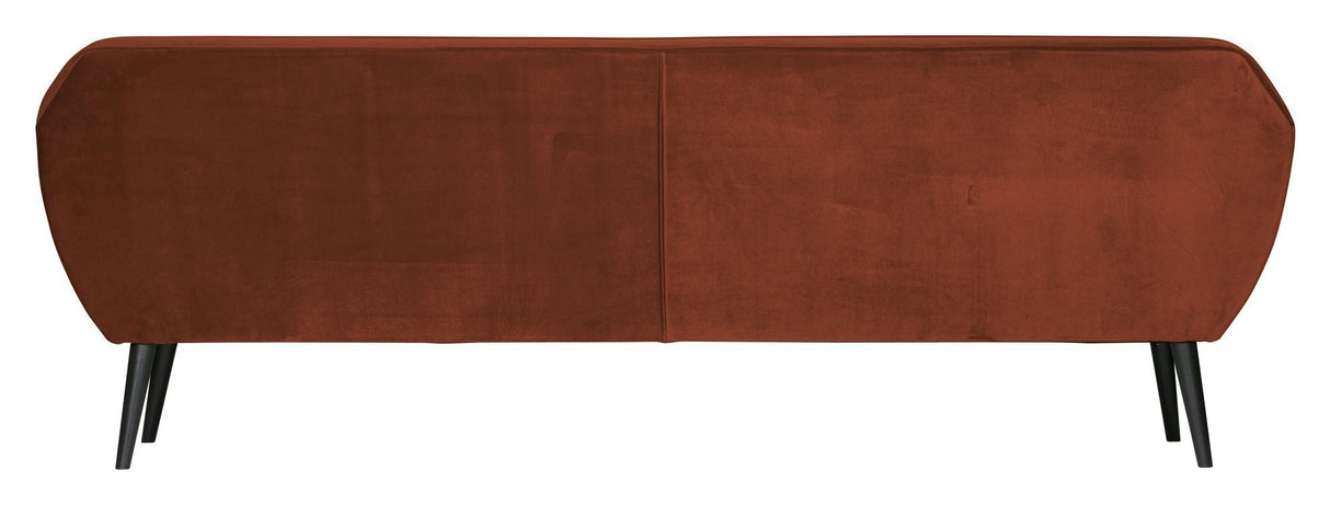 Woood Rocco 4 -seters sofa - Rust Velour