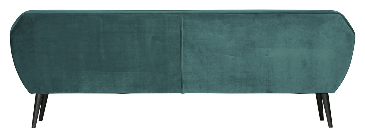 Woood Rocco 4 -seters sofa - Teal Velour