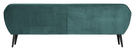 Woood Rocco 4 -seters sofa - Teal Velour