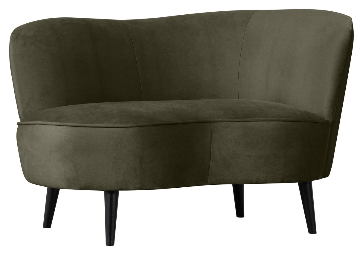 Sara Lounge sofa, høyre - varm grønn