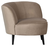 Sara Lounge sofa, høyre ansikt - Khaki Velvet