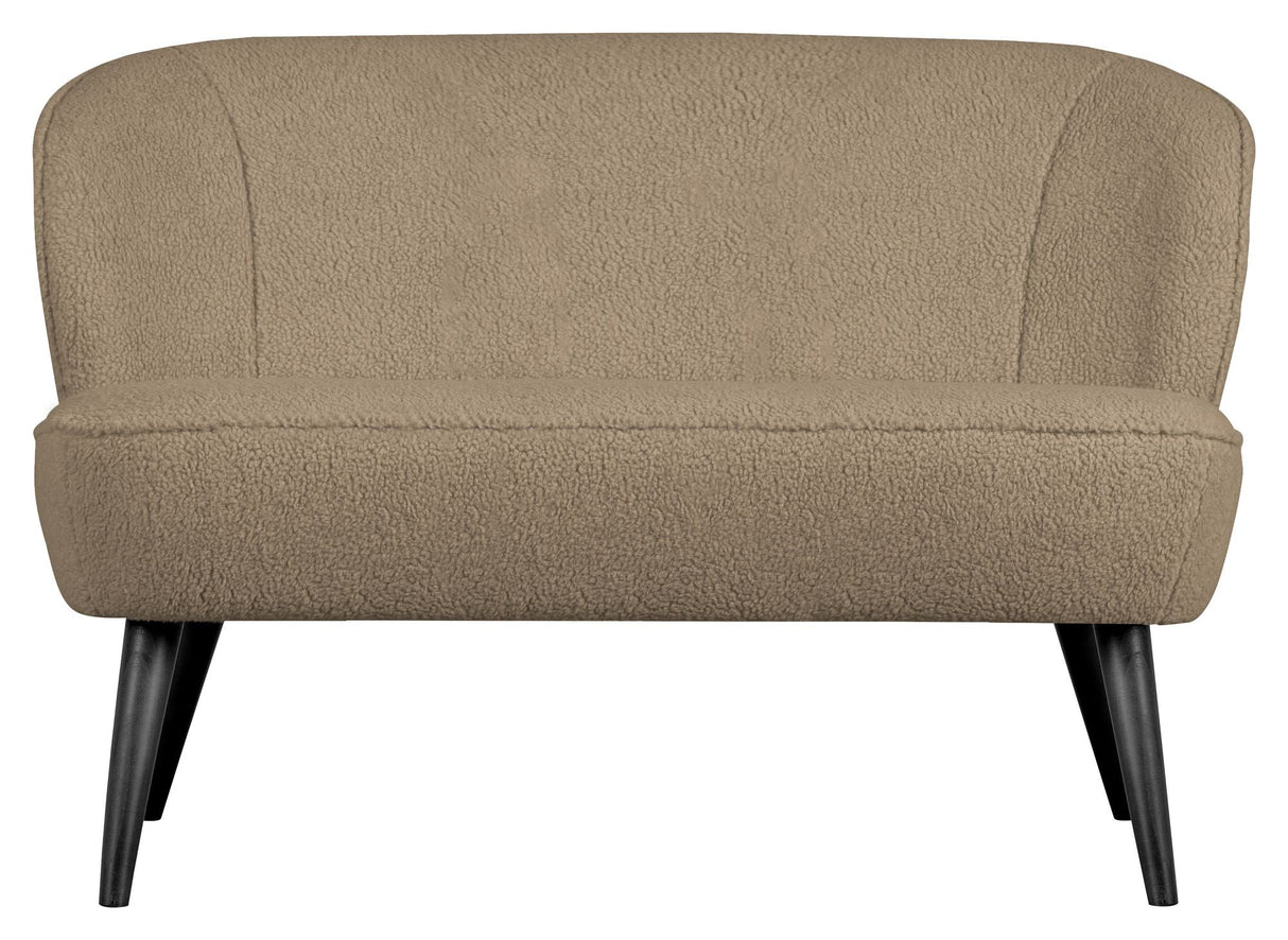 Sara Lounge sofa, bamse/svarte ben