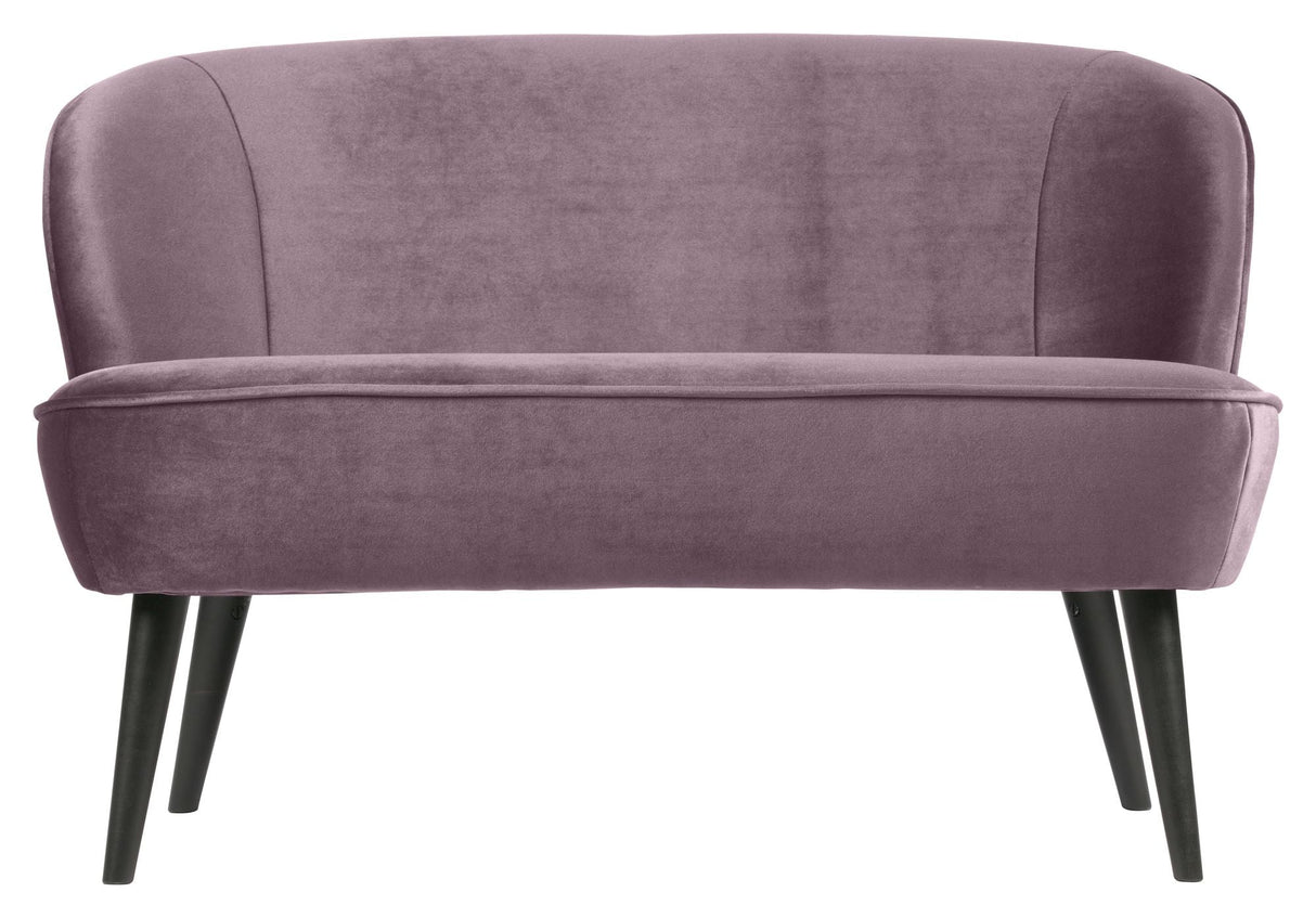 Sara Lounge sofa - varm lilla fløyel