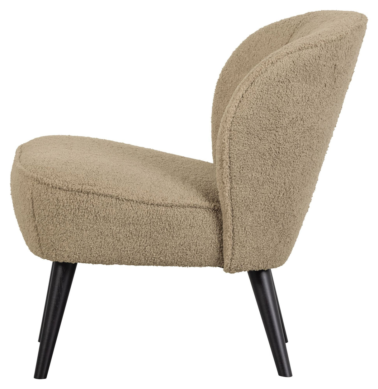 Sara Lounge Chair, Teddy Sand