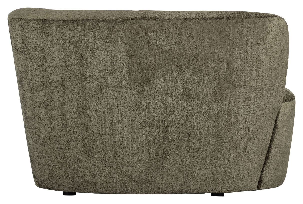 Stone Lounge sofa, høyre vendt - varmt grønt