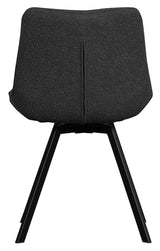 Sutton Dining Chair - Anthracite Bouclé