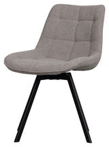 Sutton Dining Chair - Warm Grey Bouclé