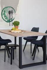 Woood - Tablo Table Legs U -form - Svart