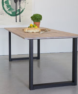 Woood - Tablo Table Legs U -form - Svart