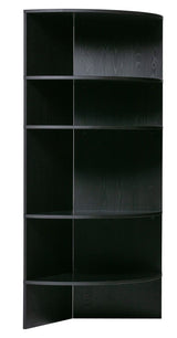 Woood Trian Tower Shelf - Black Ask