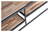 Woood Vic salongbord - teak/metall, 120x60