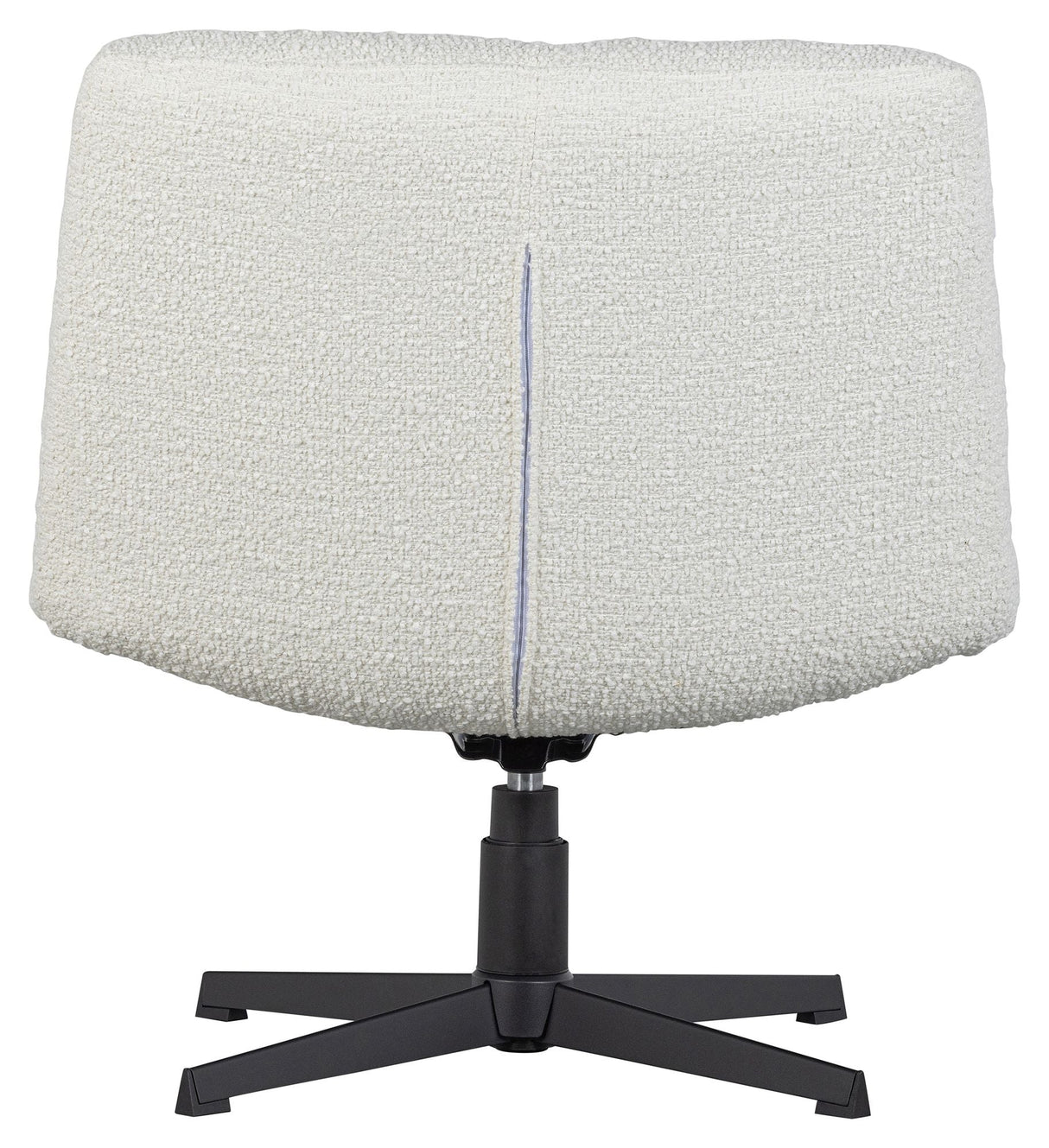 Vinny Lounge Chair w. Swivel Foot - Off -White Bouclé