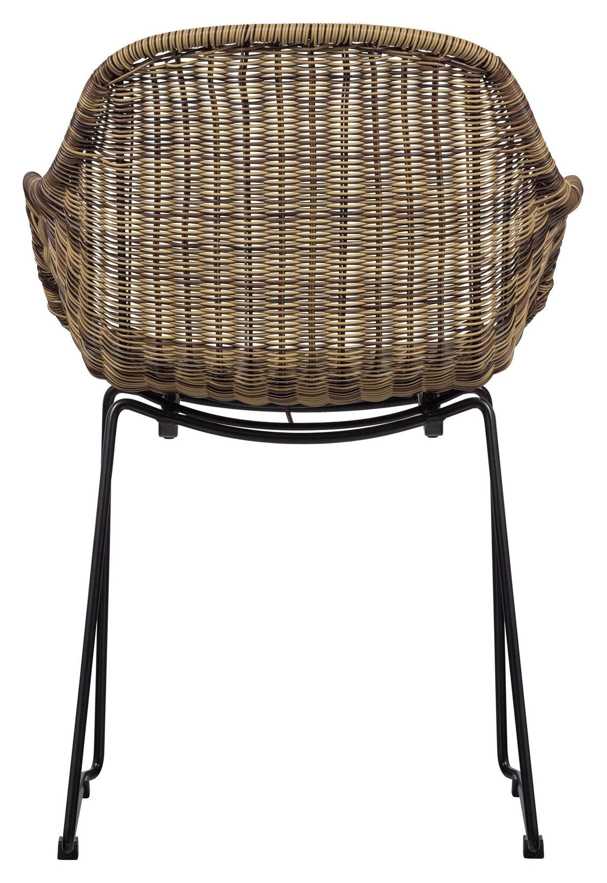 Willow Garden Chair w. Armrests, natur