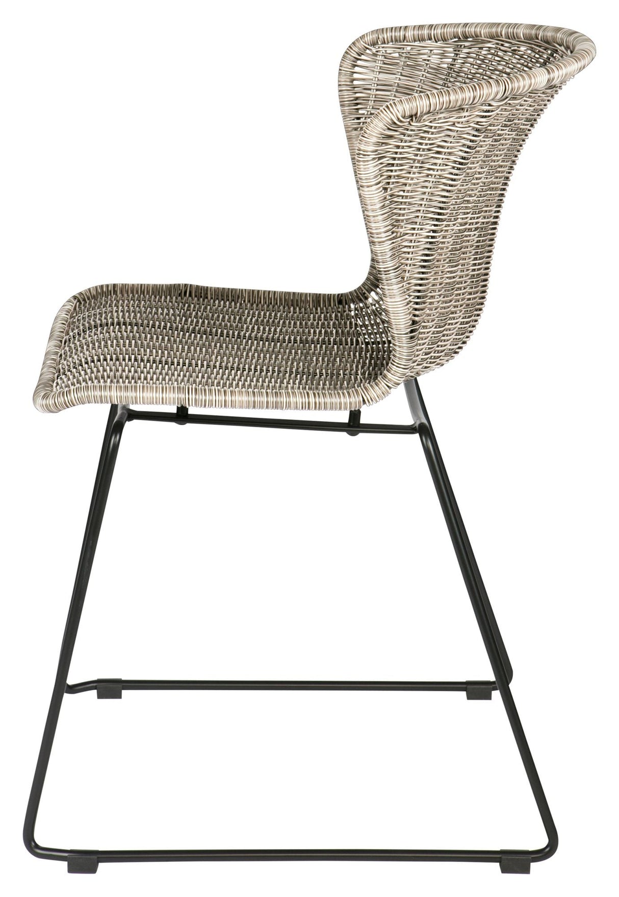 Vinger spisestol sett w. 2, Sunkissed Polyrattan