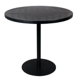 Zuiver Albert Bistro Table Ø80 - Svart/røkt