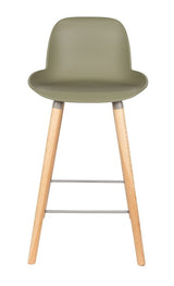 Zuiver Albert Kuip Bar Stool - Green, SH: 65cm