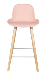 Zuiver Albert Kuip Bar Stool - Pink, SH: 65cm