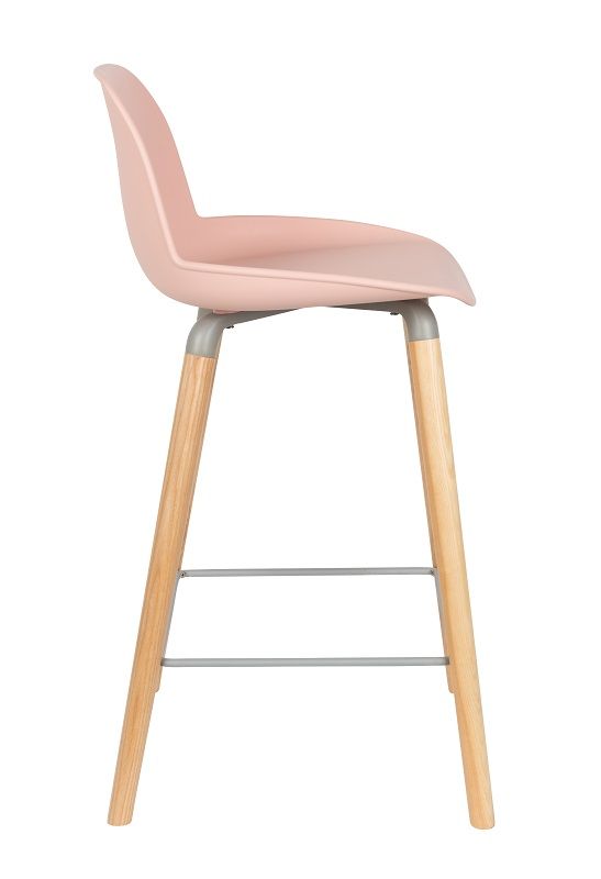 Zuiver Albert Kuip Bar Stool - Pink, SH: 65cm