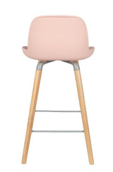 Zuiver Albert Kuip Bar Stool - Pink, SH: 65cm