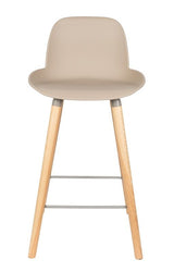 Zuiver Albert Kuip Bar Stool - Taupe, SH: 65cm